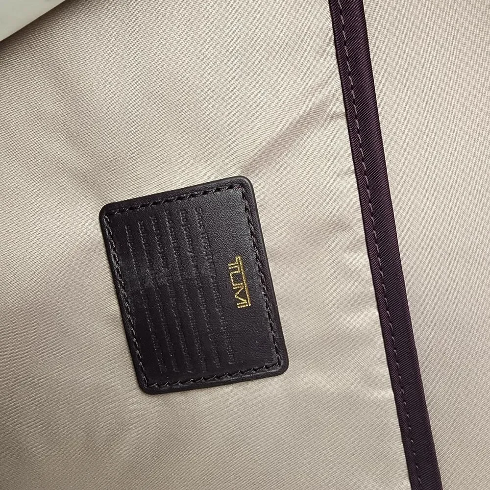 NWT Tumi Voyageur HARRIET 14.25” Nylon Laptop Backpack Black Berry Purple